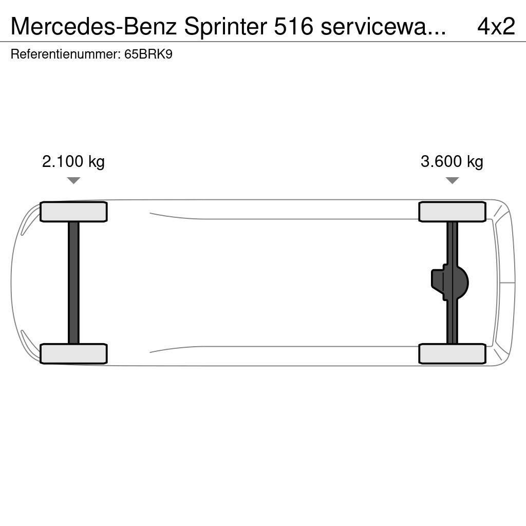 Mercedes-Benz Sprinter 516 servicewagen krachtstroom kraan Other