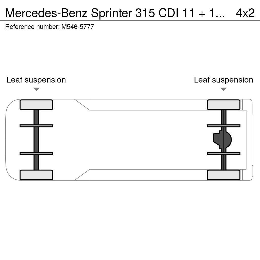 Mercedes-Benz Sprinter 315 CDI 11 + 1 SEATS / LIFT City buses