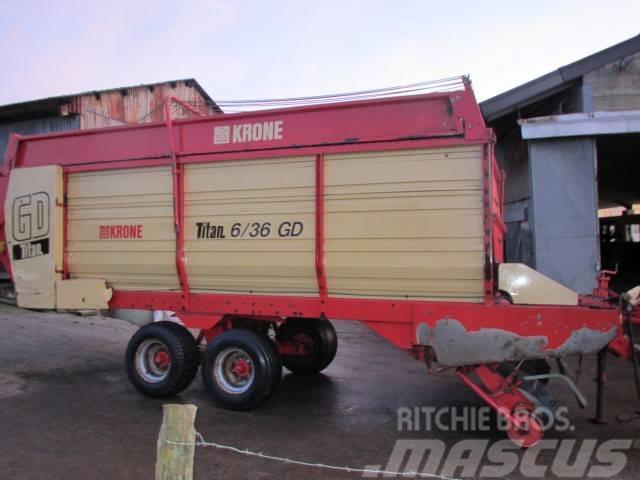 Krone Titan 6/36 GD Self loading trailers