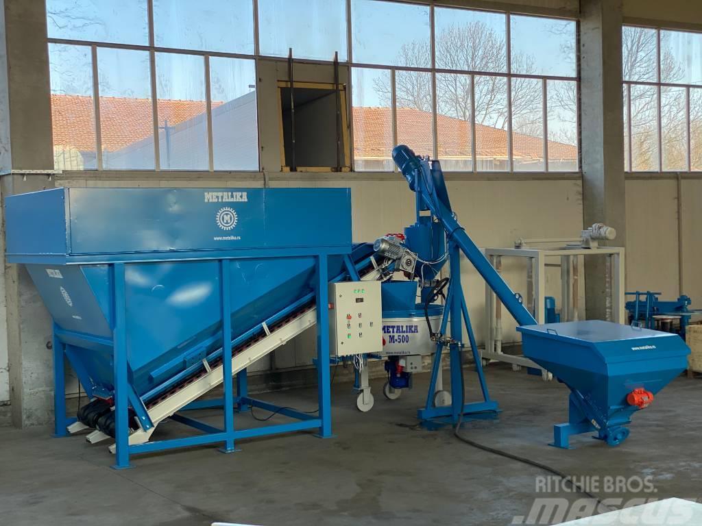 Metalika Equipment for dosing concrete material and cement Concrete Batching Plants