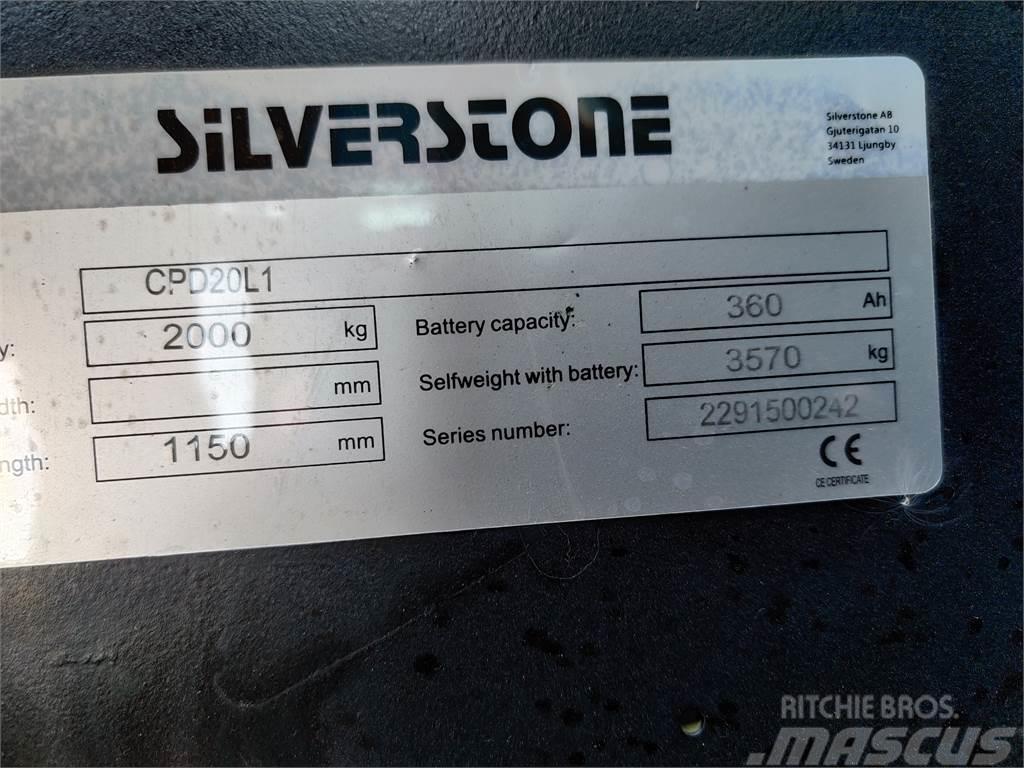 Silverstone CPD20L1 LI-ION RENT210 Electric forklift trucks