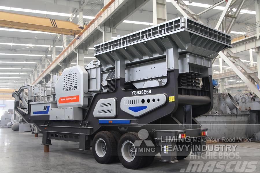Liming 120-150 tph portable mobile rock stone jaw crusher Mobile crushers