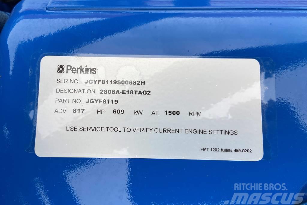 FG Wilson P715-3 - Perkins - 715 kVA Genset - DPX-16023-O Diesel Generators