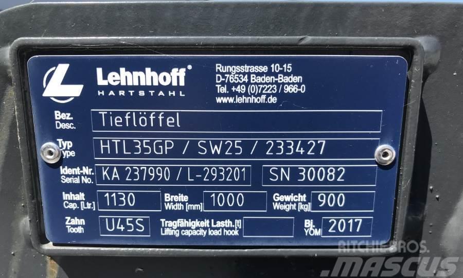 Lehnhoff 100 CM / SW25 - Tieflöffel Backhoes