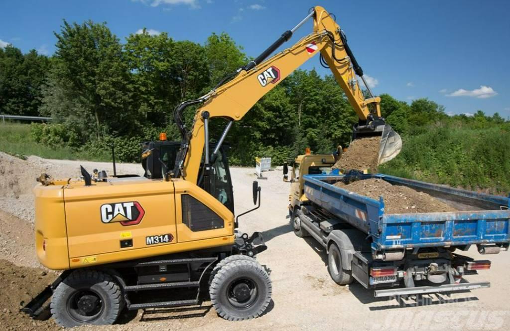 CAT M 314 UTHYRES Wheeled excavators