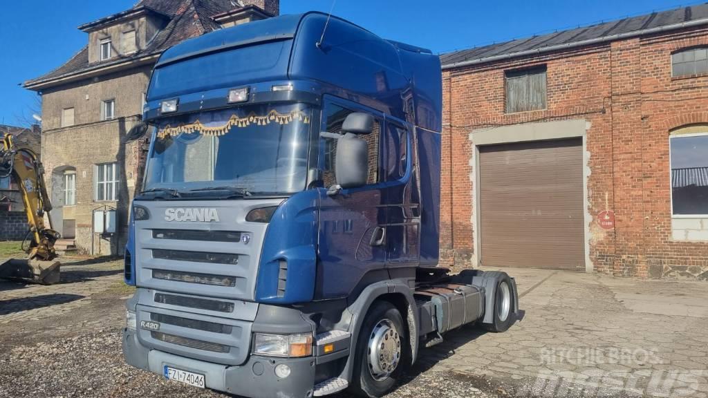 Scania R 420 low deck Tractor Units