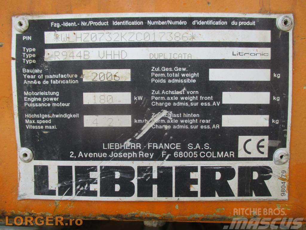 Liebherr R 944B VHHD Demolition excavators