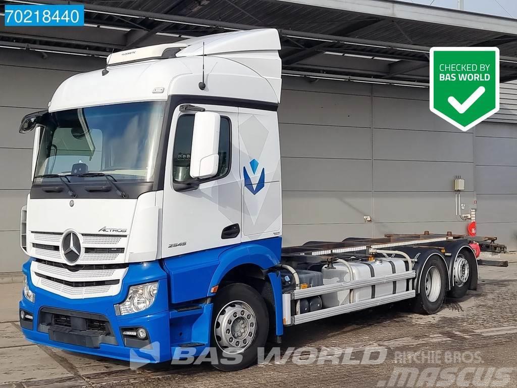 Mercedes-Benz Actros 2545 6X2 StreamSpace Liftachse Euro 6 Cable lift demountable trucks