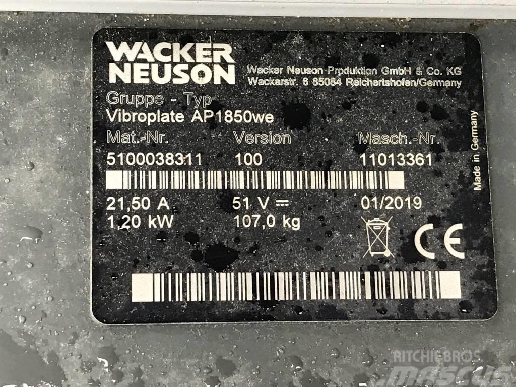 Wacker Neuson AP1850we Plate compactors