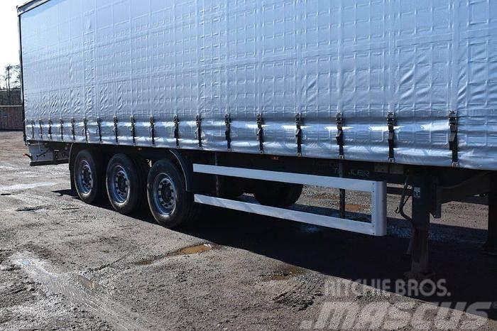  Nordic S340 | New curtains | Galvanised chassis | Curtainsider semi-trailers