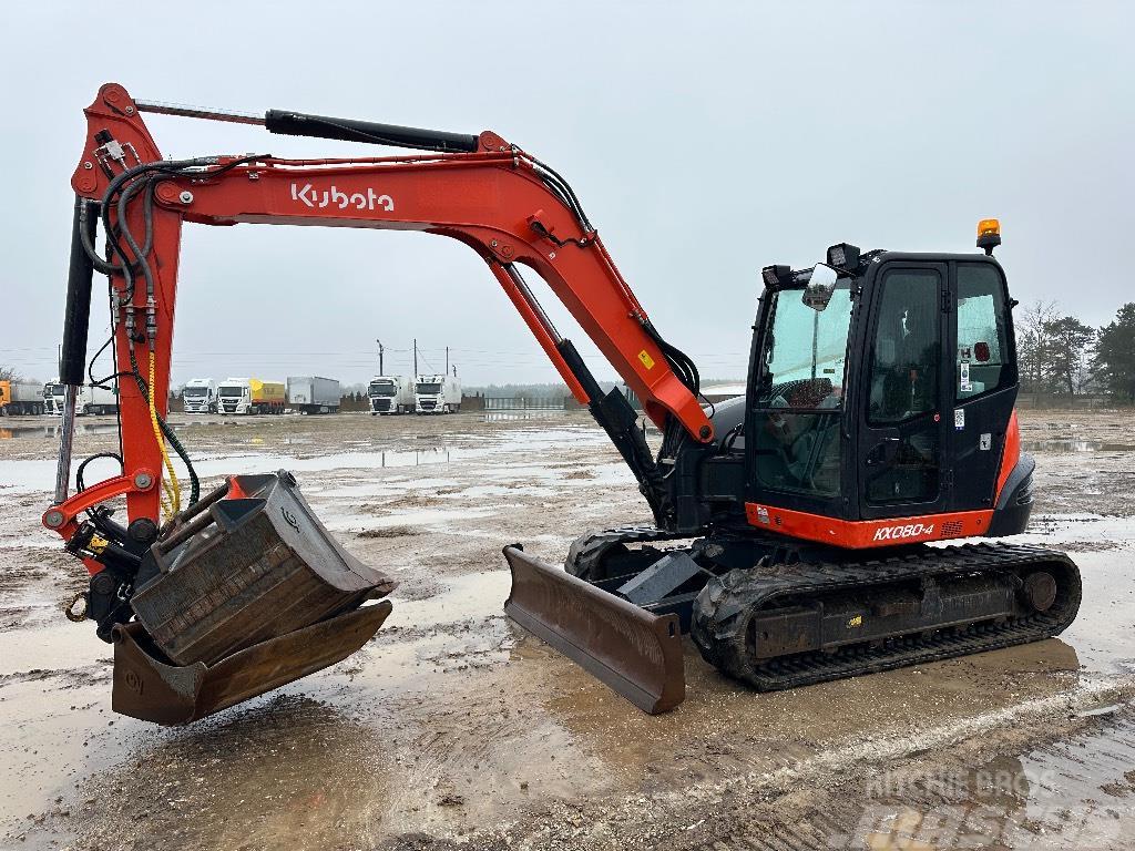 Kubota KX 080-4 ENGCON Midi excavators  7t - 12t