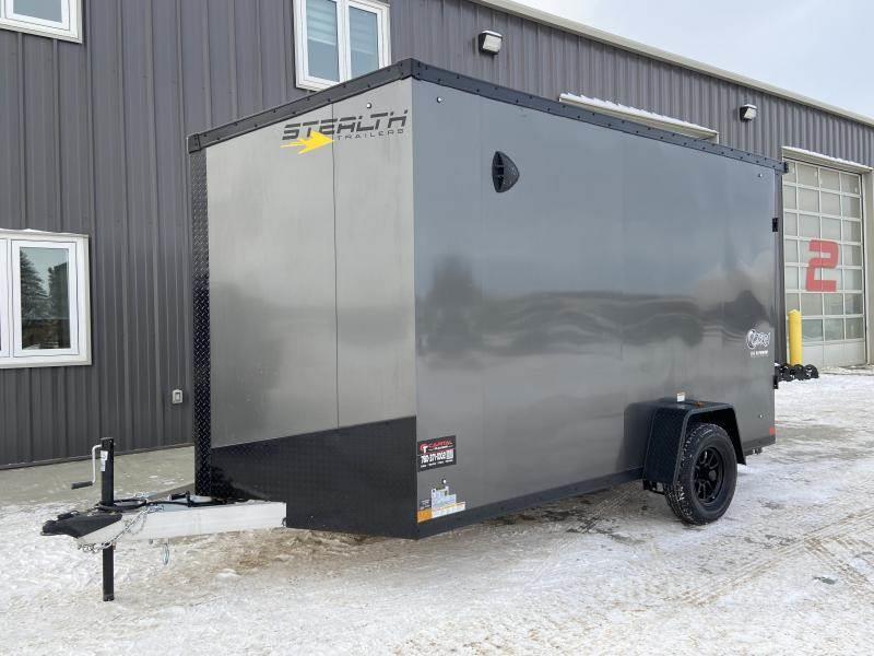  7FT X 12FT Cobra Aluminum Enclosed Cargo Trailer 7 Box body trailers