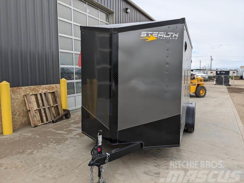  7FT x 14FT Stealth Mustang Series Enclosed Cargo T Box body trailers