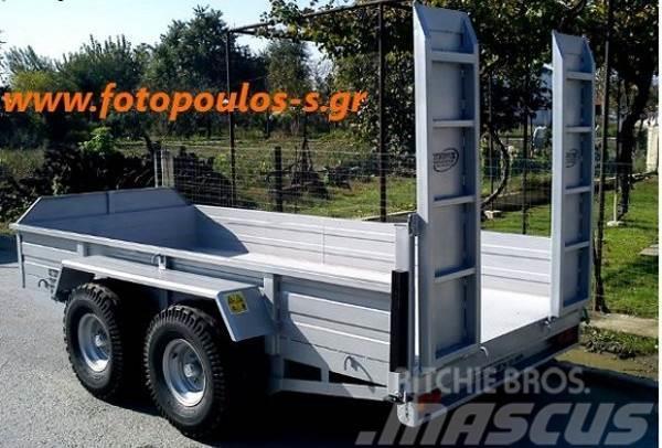  Fotopoulos Καρότσα μεταφοράς μηχανημάτων Vehicle transport trailers
