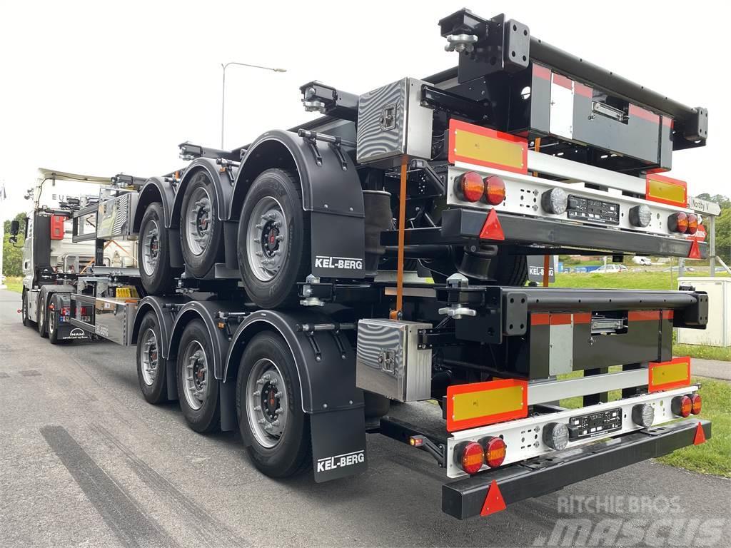 Kel-Berg C 300 V Containerframe trailers