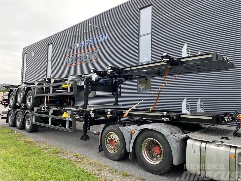 Kel-Berg C 300 V Containerframe trailers