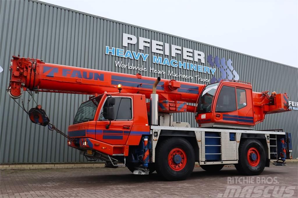 Faun ATF40G-2 Dutch Registration, Valid inspection, 4x4 All terrain cranes