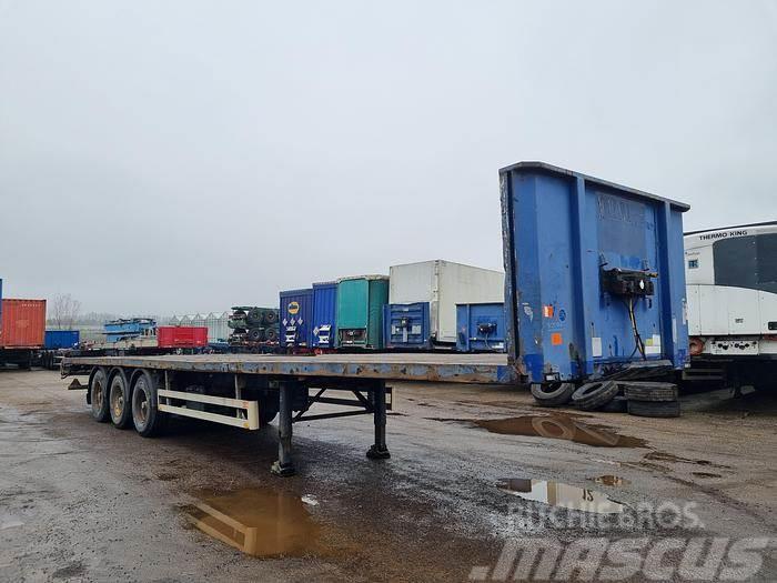 Pacton PVG:97/3016 | Air suspension | BPW ECO P drum Flatbed/Dropside semi-trailers