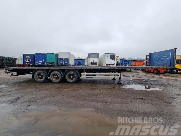 Pacton PVG:97/3016 | Air suspension | BPW ECO P drum Flatbed/Dropside semi-trailers