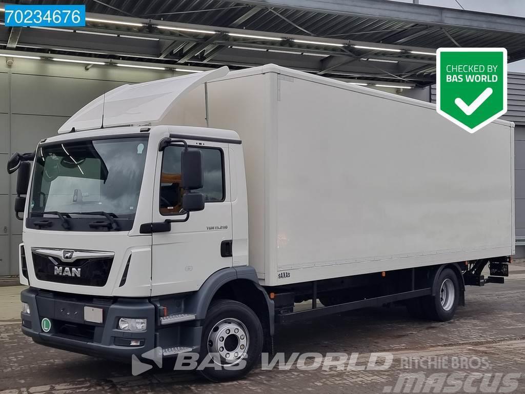 MAN TGM 15.290 4X2 Manual Ladebordwand 15 tons Euro 6 Box body trucks