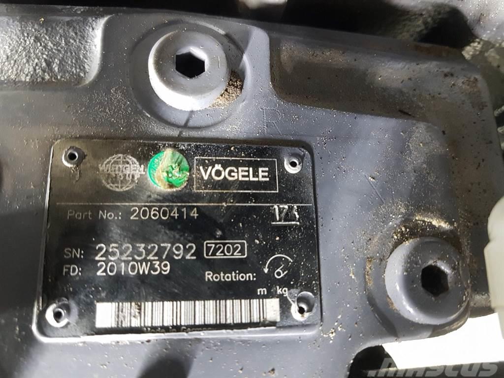 Vögele 2060414-Rexroth A10VG45-Drive pump/Fahrpumpe Hydraulics
