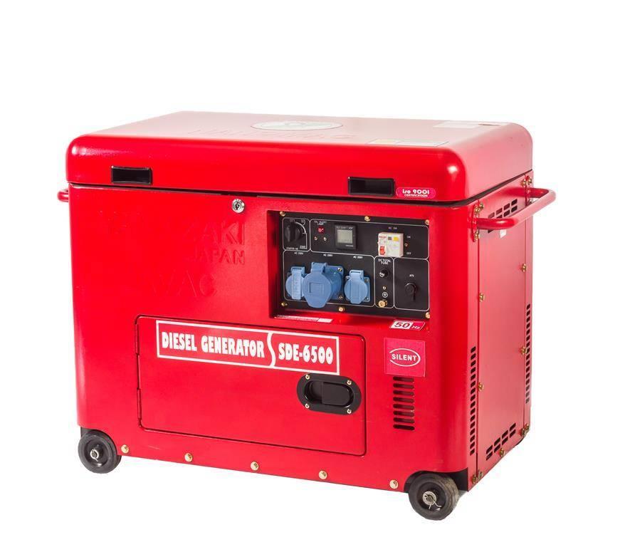 Javac - 6,3 KVA - SD6500B Generator 230/380v 50hz Diesel Generators
