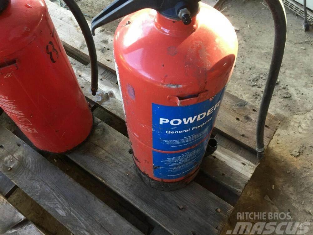  Fire Extinguisher part filled 9kg powder £12 Other agricultural machines