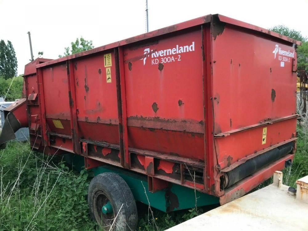 Kverneland KD 300A -2 Feeder Wagon £1400 plus vat £1680 Other agricultural machines