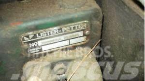Lister Petter Diesel Engine Engines