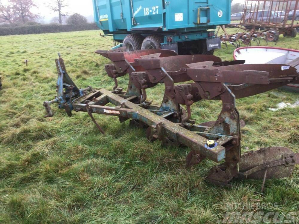 Ransomes 3 Furrow reversible plough £450 plus vat £540 Conventional ploughs