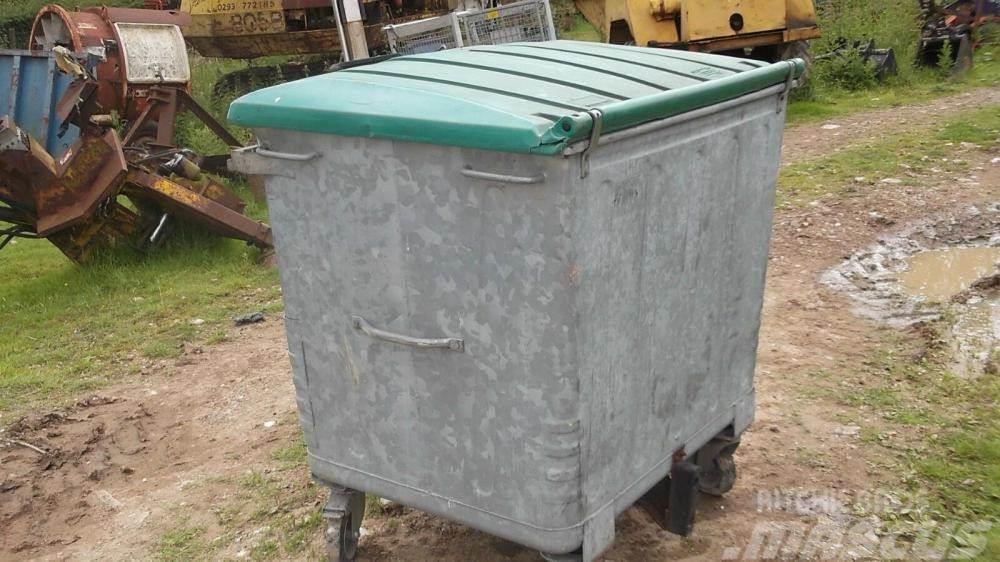  Refuse bins £275 plus vat £330 Other agricultural machines