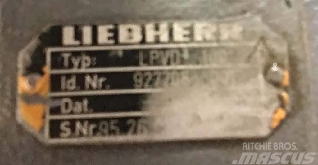 Liebherr LPVD 100 Hydraulics