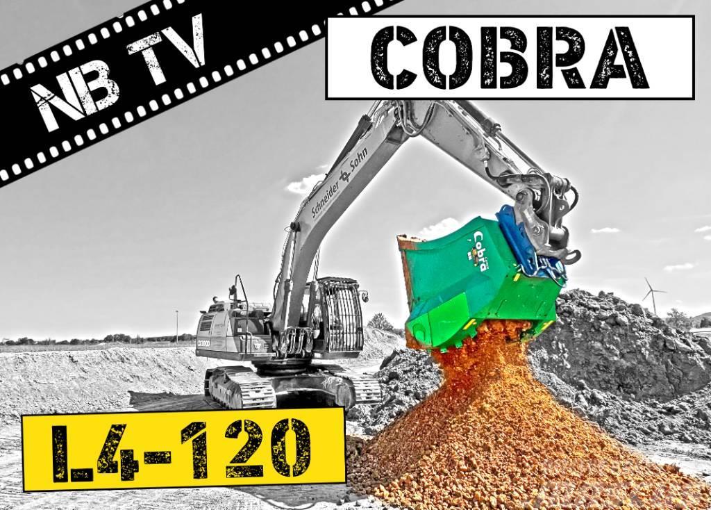Cobra Siebschaufel L4-120 | Schaufelseparator Bagger Screening buckets