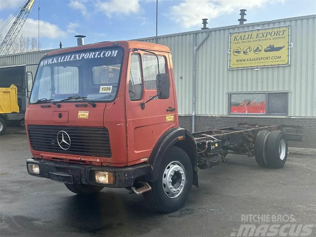 Mercedes-Benz SK 1922 V6 Manuel Gearbox Full Spring Long Chassis Chassis Cab trucks