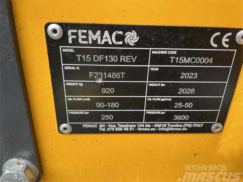 Femac T15 DF 130 REV Forestry mulchers