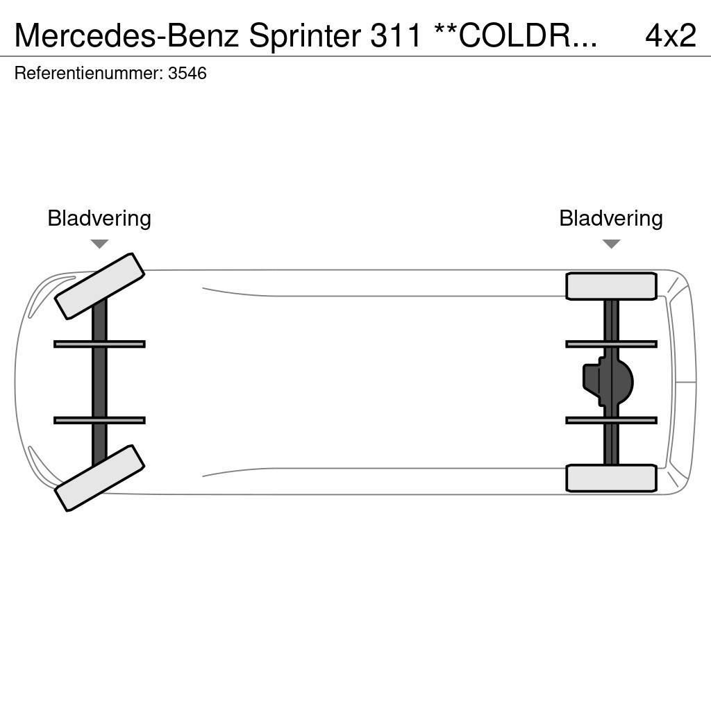 Mercedes-Benz Sprinter 311 **COLDROOM-FRIGO-BELGIAN VAN** Temperature controlled