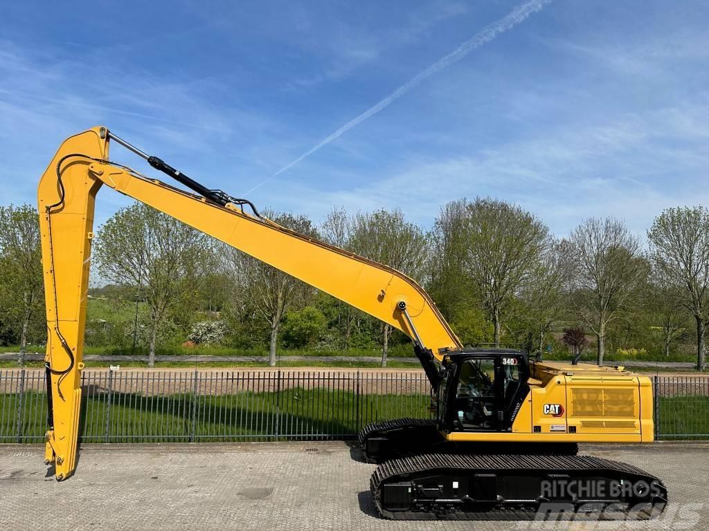 CAT 340 Long Reach with hydr retractable undercarriage Long reach excavators