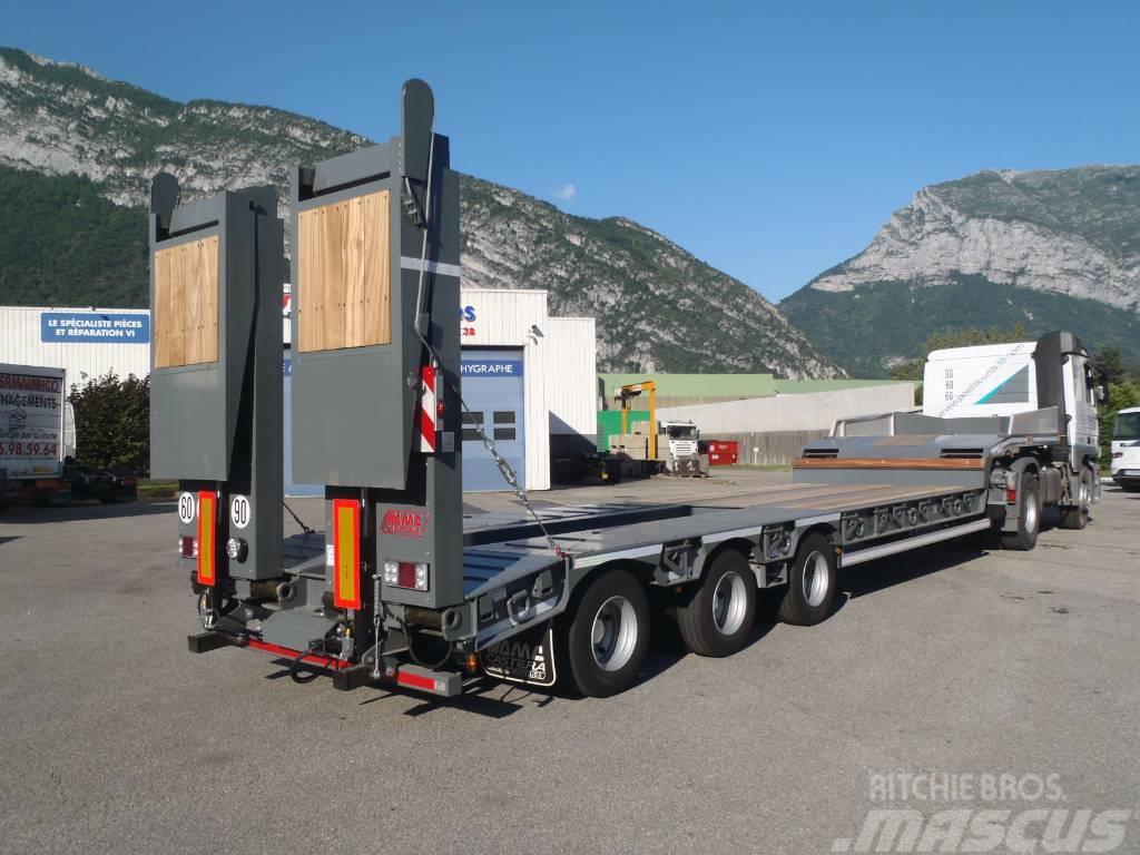 Castera Semi porte-engins 3 essieux Vehicle transport semi-trailers