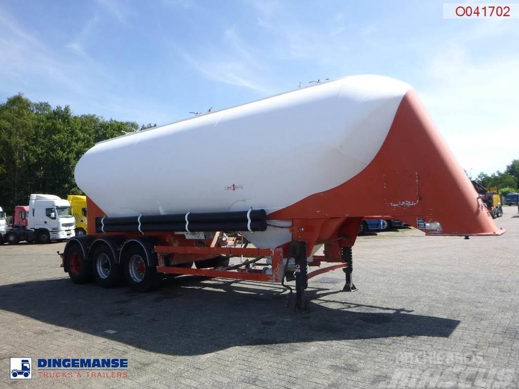 Spitzer Powder tank alu 39 m3 / 1 comp Tanker semi-trailers