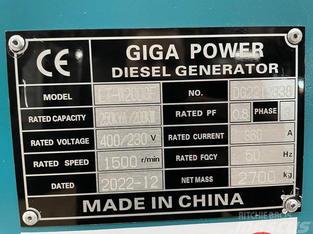  Giga power LT-W200GF 250KVA Silent set Other Generators