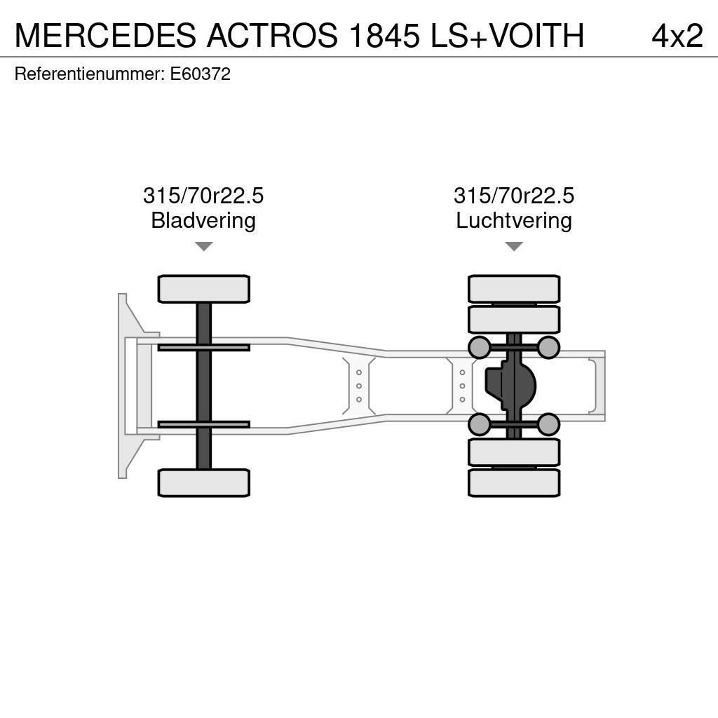 Mercedes-Benz ACTROS 1845 LS+VOITH Tractor Units