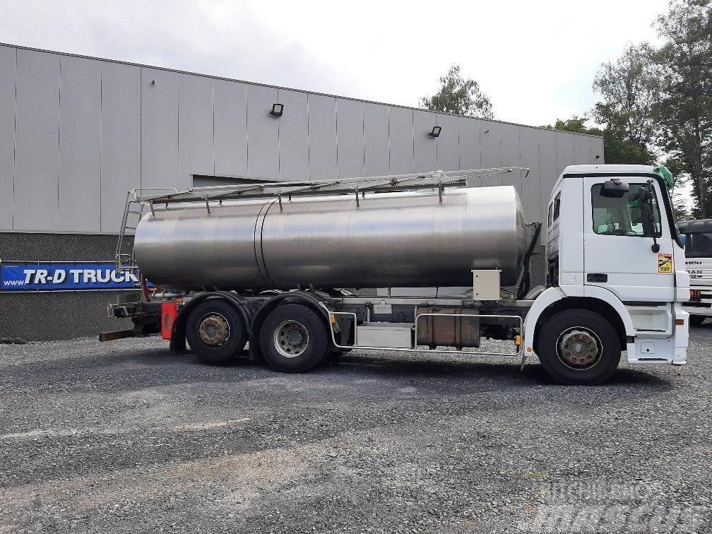 Mercedes-Benz Actros 2536 6X2 - TANK IN INSULATED STAINLESS STEE Tanker trucks