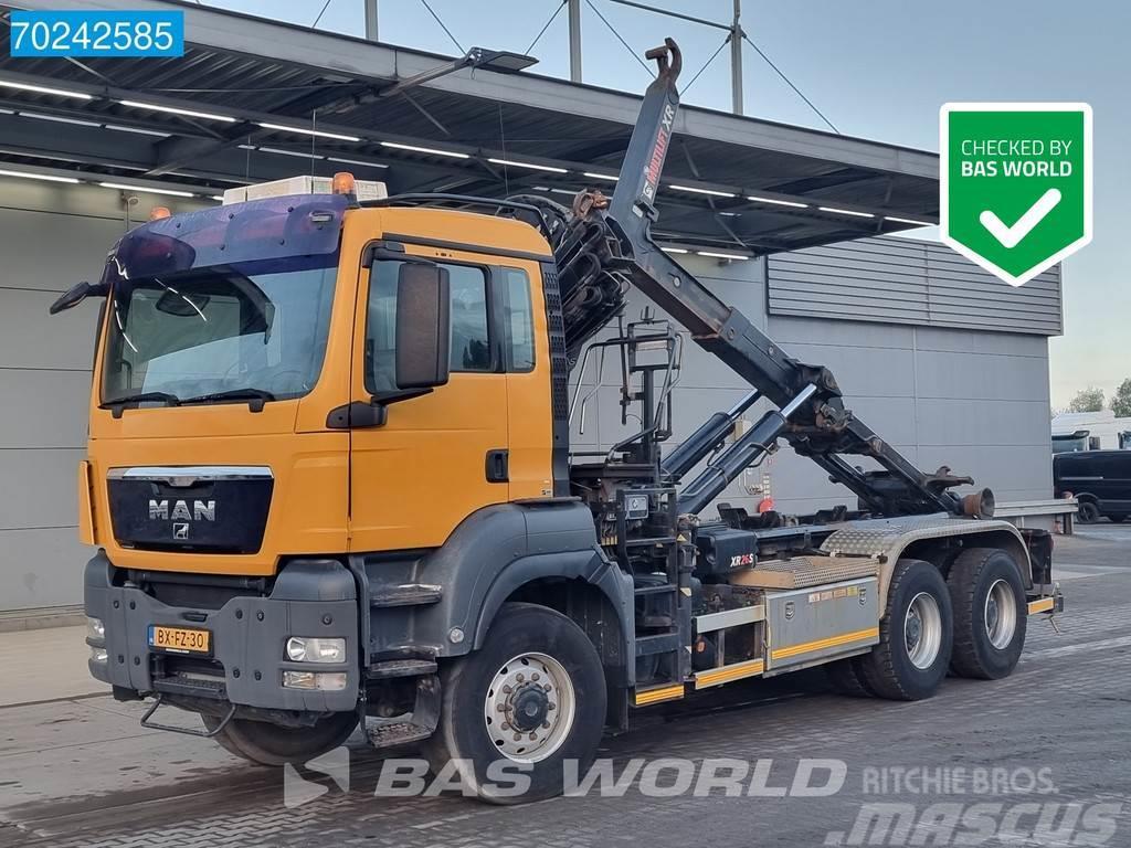 MAN TGS 26.480 6X6 NL-Truck 6x6 Hiab 166 E-3 Hiduo + M Hook lift trucks