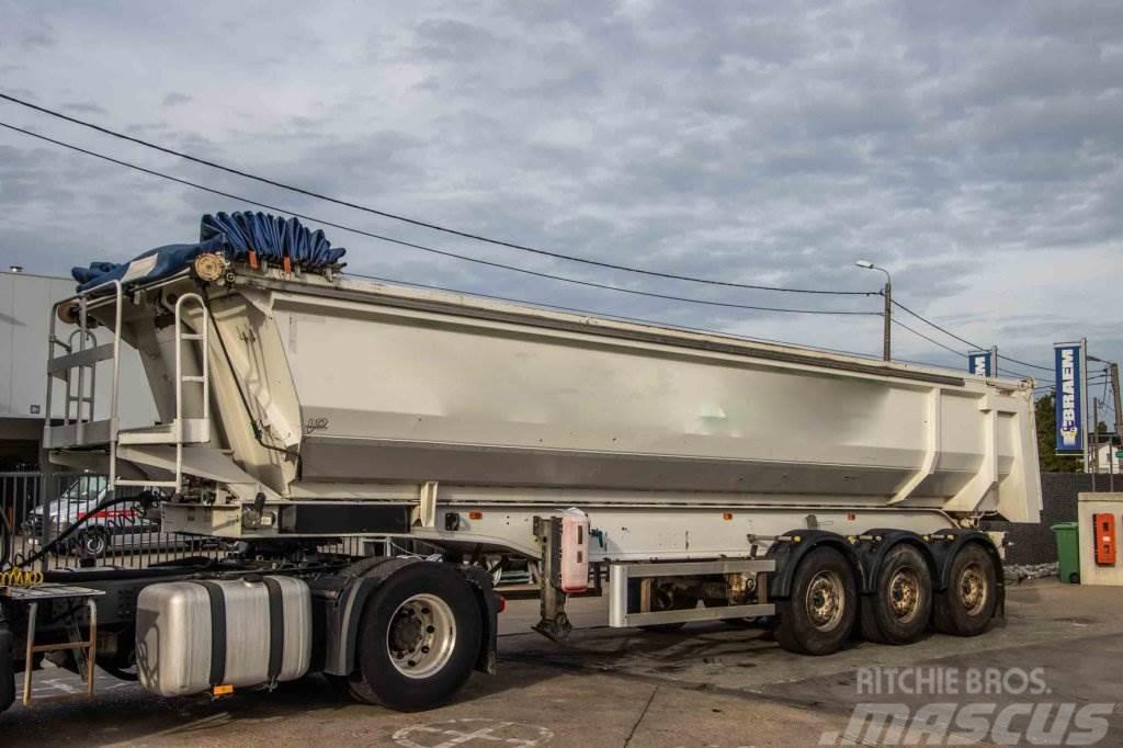  Granalu STEEL-30M3- HYDR. DEUR - BACHE Tipper semi-trailers