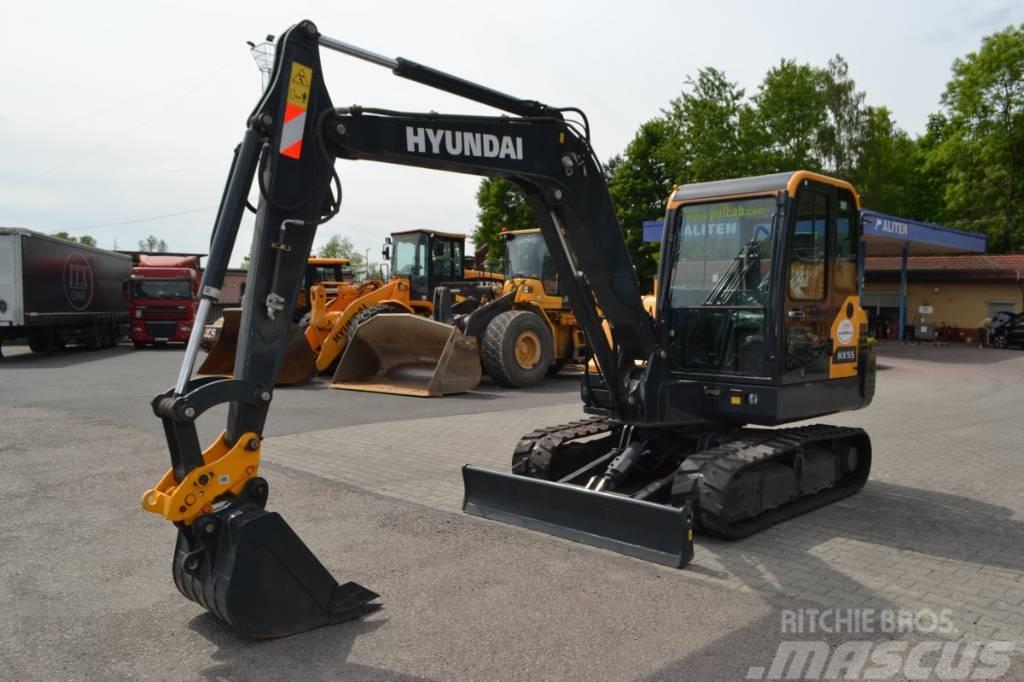 Hyundai HX 55 Mini excavators < 7t (Mini diggers)