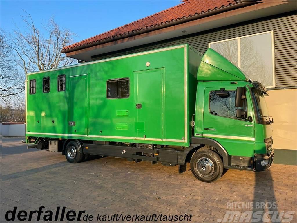 MERCEDES-BENZ Atego 1018 4 Pferde Euro 5 Automatik Klima Animal transport trucks