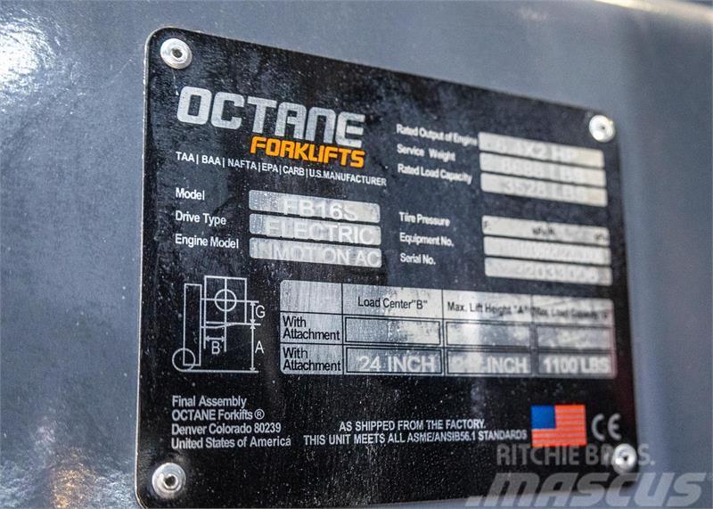 Octane FB16S Electric forklift trucks