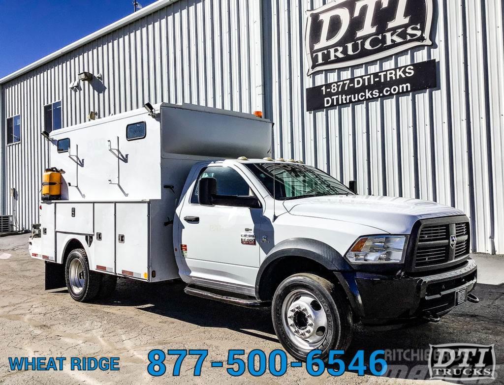 RAM 5500HD Enclosed Service/Utility Truck, Auto, Diese Recovery vehicles