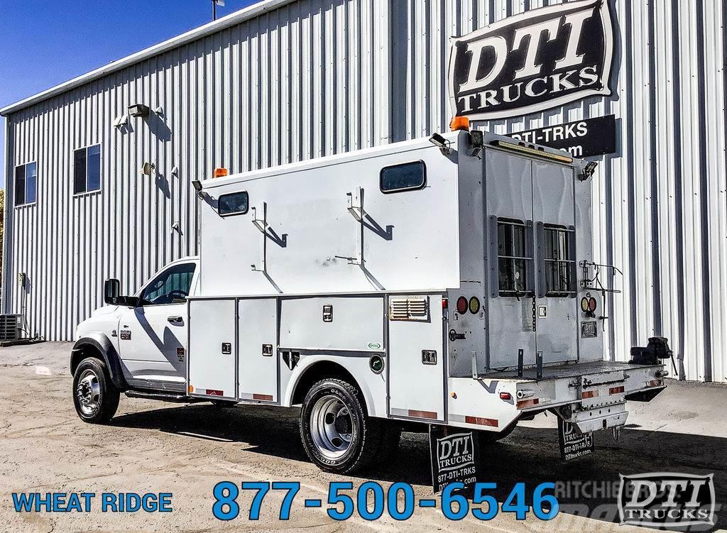 RAM 5500HD Enclosed Service/Utility Truck, Auto, Diese Recovery vehicles