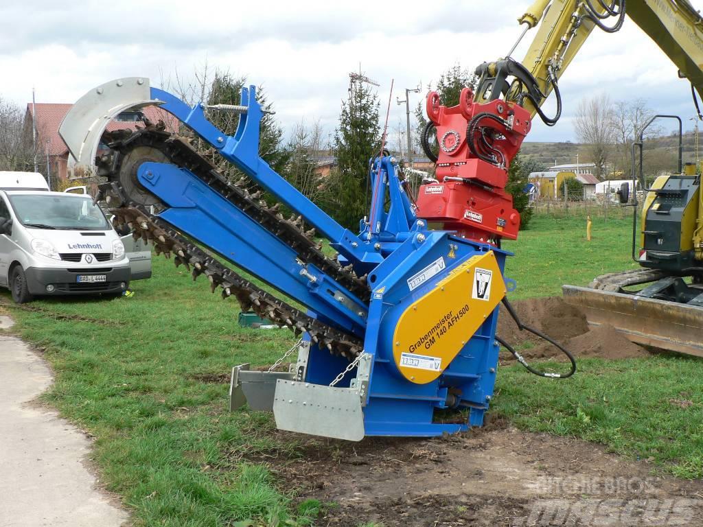  Grabenmeister GM 140 AFH 500 Trenchers